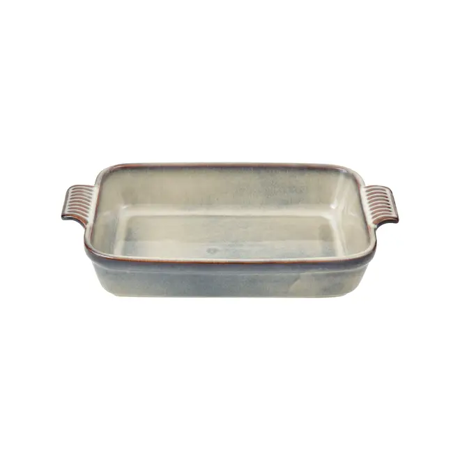 TRAVESSA REFRATÁRIA 22 CM X 14 CM TASTY - LODEN GREEN/MARROM - Foto 1