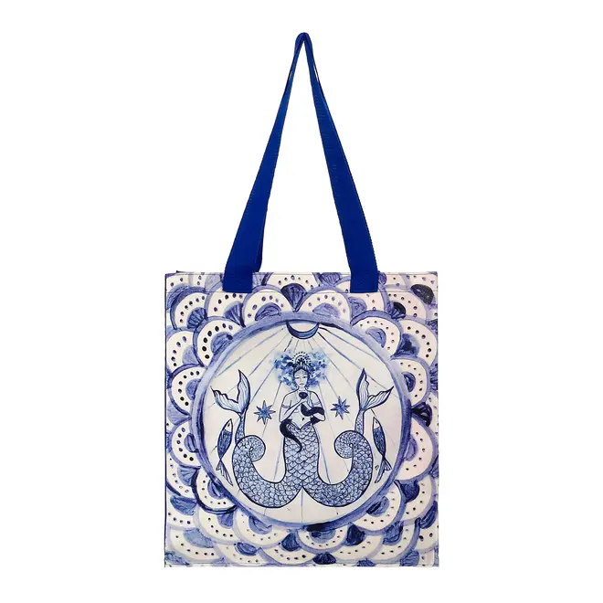 SACOLA REUTILIZÁVEL MAMI WATA - AZUL - Foto 3