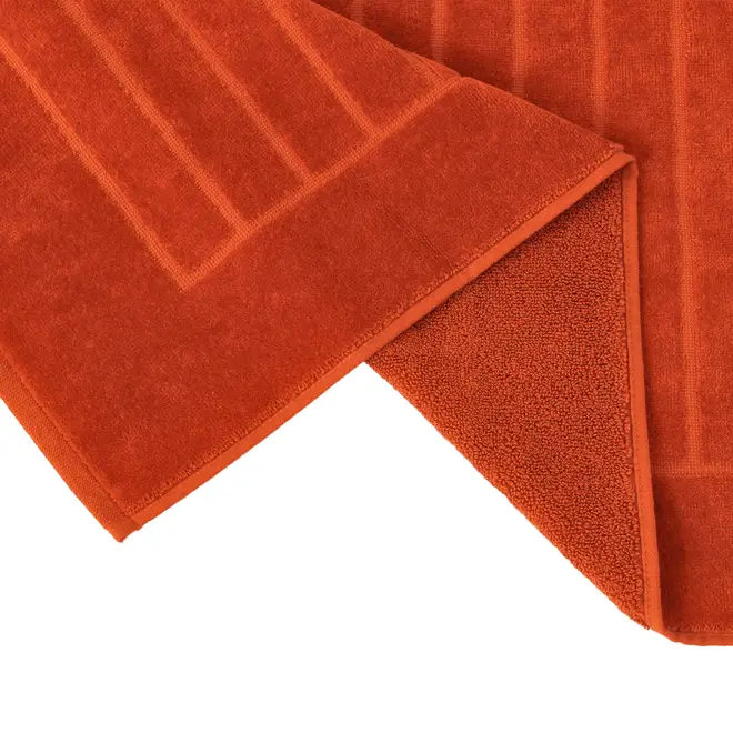 TOALHA DE PISO 80 CM X 48 CM CUSHY - TERRACOTA - Foto 4