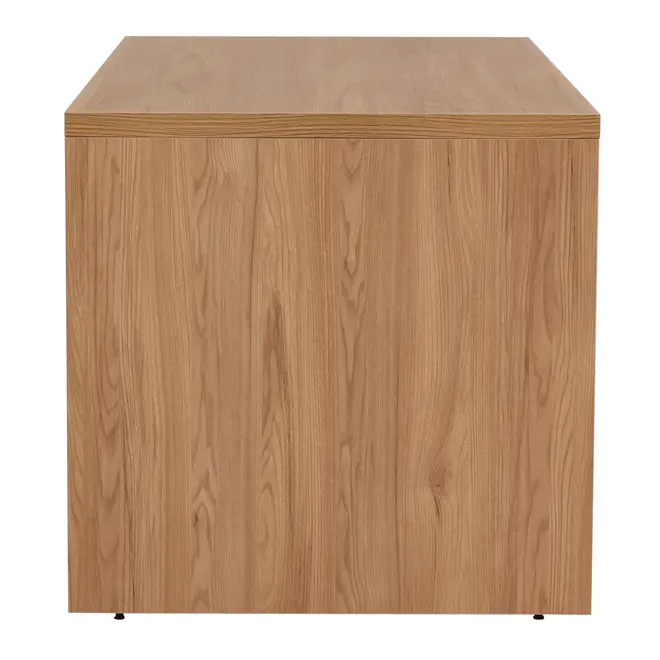 MESA COM 2 GAVETAS 1,50 M X 80 CM BOSS - OAK TAMMI/BRANCO - Foto 6