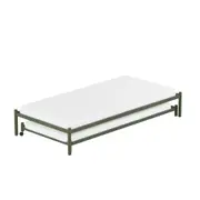CAMA DE SOLTEIRO 88 C/CAMA INF 78 FLAT - MUSGO/MUSGO - Foto 15