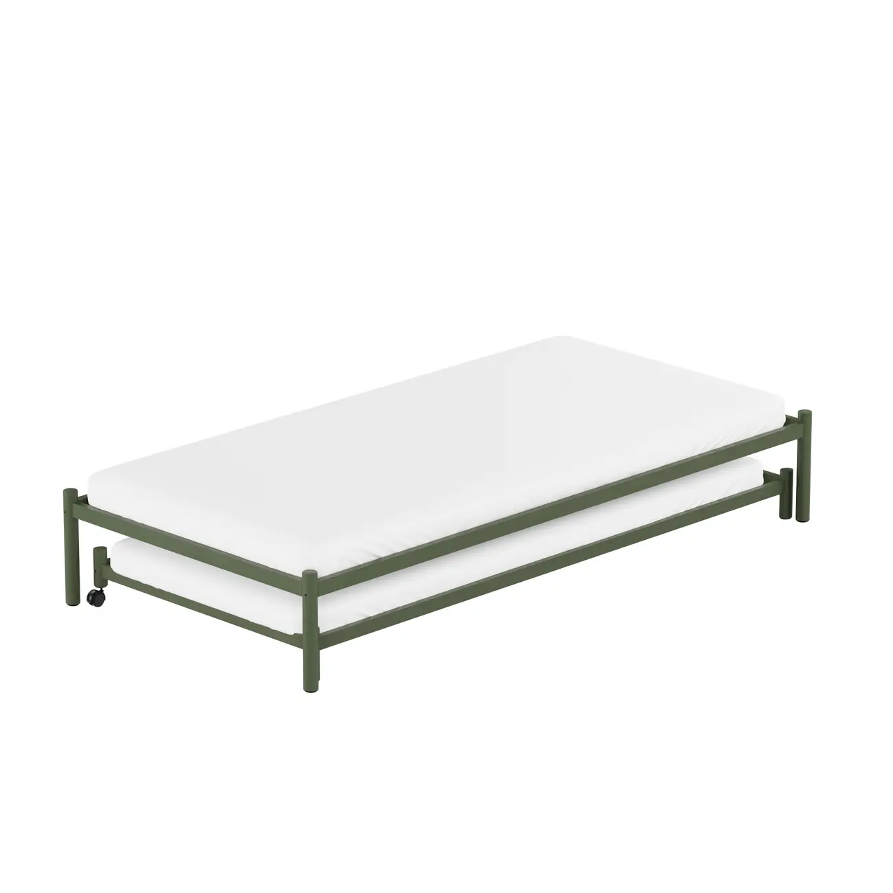 CAMA DE SOLTEIRO 88 C/CAMA INF 78 FLAT - MUSGO/MUSGO - Foto 15