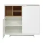ARMÁRIO PARA ESCRITÓRIO MÉDIO 2 PORTAS ALETA - BRANCO/OAK TAMMI - Foto 3
