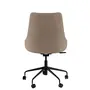 CADEIRA HOME OFFICE DANDY - PRETO/CAMELO - Foto 15