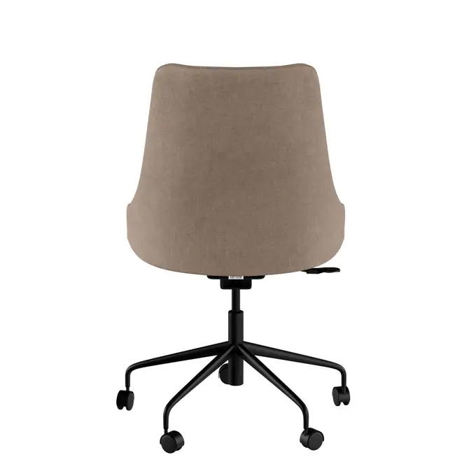 CADEIRA HOME OFFICE DANDY - PRETO/CAMELO - Foto 15