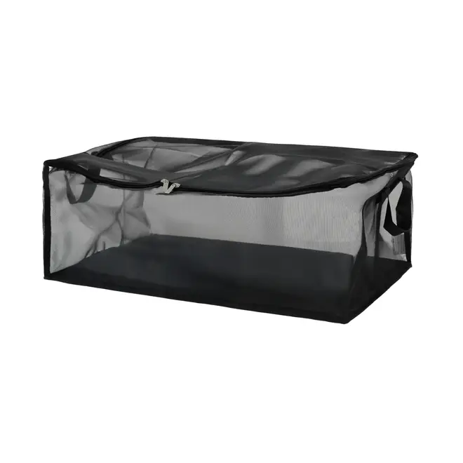 CESTO ORGANIZDOR 25 CM X 60 CM X 40 CM BREEZY - PRETO - Foto 1