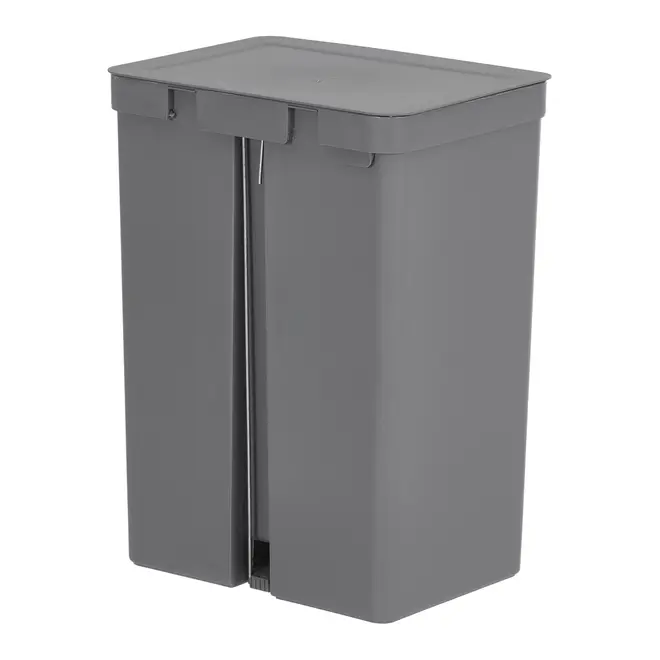 LIXEIRA COM PEDAL 46 L E CESTO INTERNO 4 L TRIUM - KONKRET - Foto 8