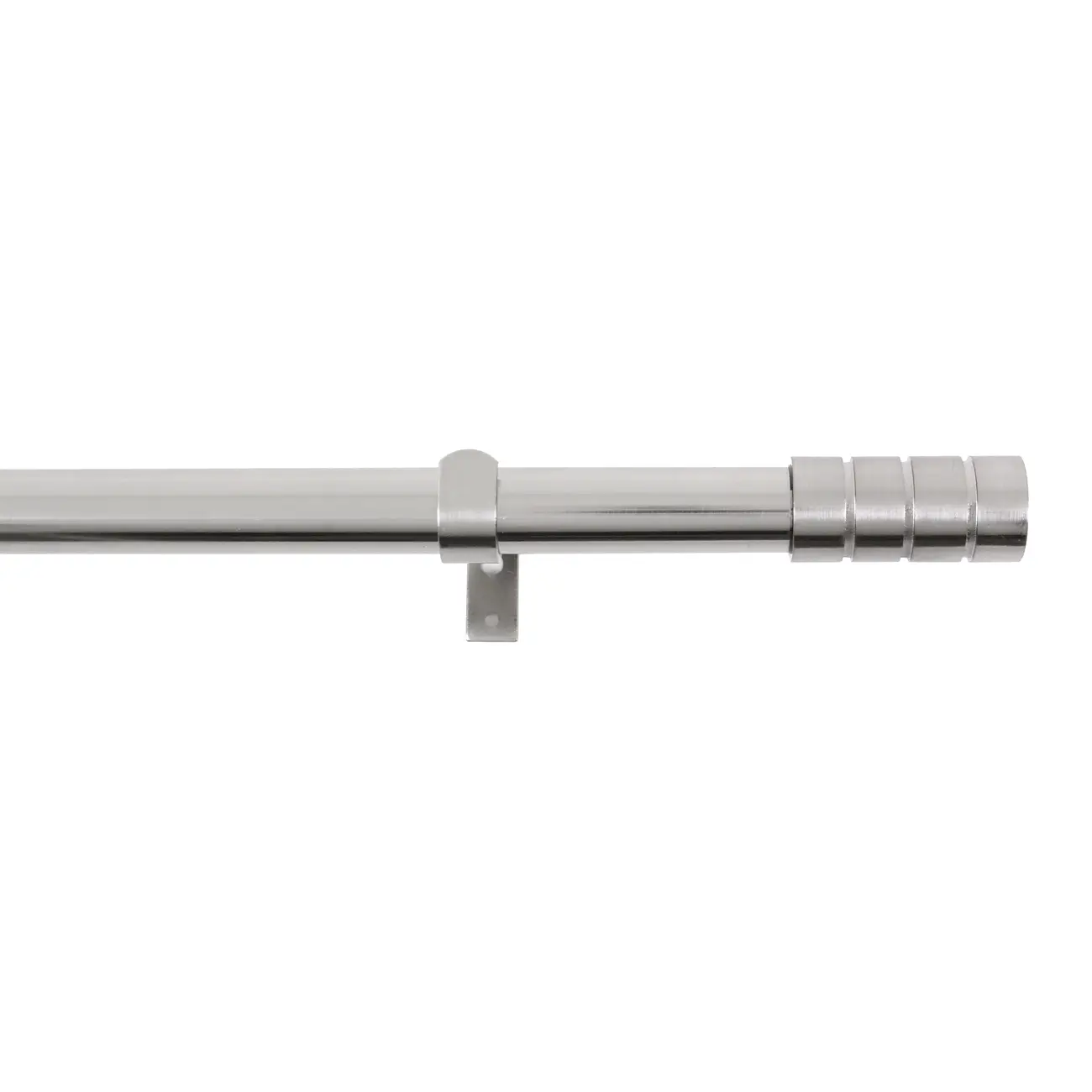SUPORTE PARA CORTINA EXTENSÍVEL 1,20 M/2,10 M 28 MM SUPINO - PRATA - Foto 4