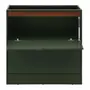 ARMÁRIO DE COZINHA INFERIOR 80 CM 1 PORTA BASCULANTE/1 GAVETA POAH - MUSGO/NOZES - Foto 3
