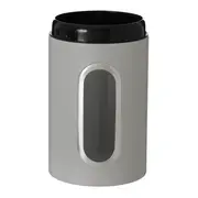 POTE HERMÉTICO 1,7 L CAPSULE - CINZA/INCOLOR - Foto 6