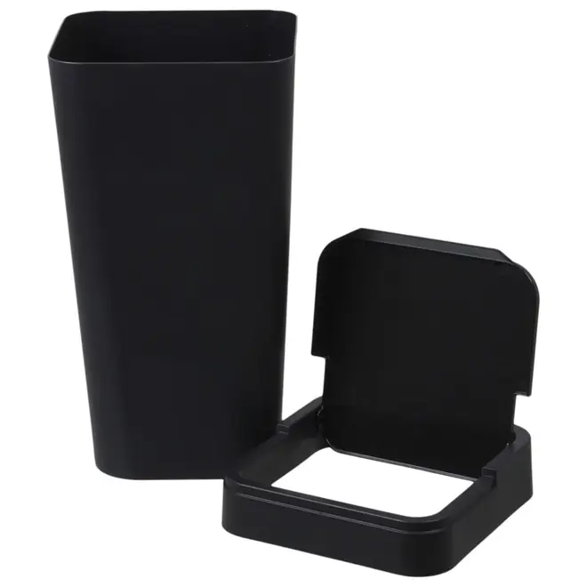 LIXEIRA 15 L FLAP - PRETO - Foto 5