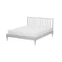 CAMA QUEEN 1,58 M SKAND - BRANCO - Foto 1