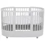 BRANCO - BERÇO 70 CM 3 EM 1 - BERÇO MINI BERÇO CAMA INFANTIL WAVE