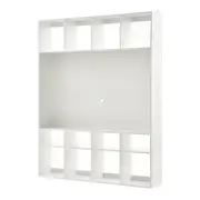 ESTANTE PARA TV DE ATÉ 60 POLEGADAS 2,12 M X 1,70 M CÉLULA - BRANCO - Foto 2