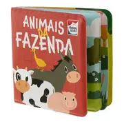 BANHO DIVERTIDO + TOYS: ANIMAIS DA FAZENDA LIVRO INFANTIL - MULTICOR - Foto 3