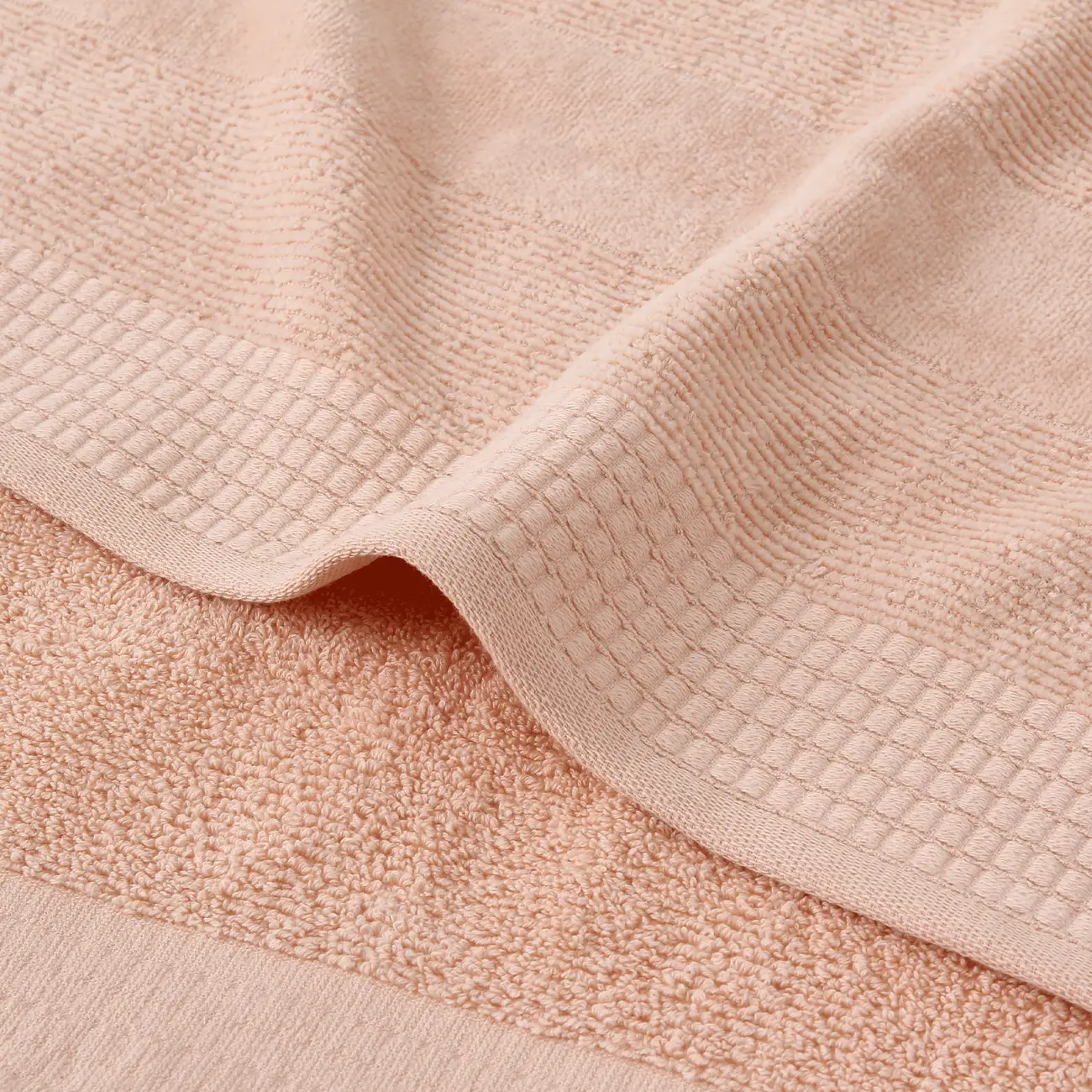 TOALHA DE BANHO 1,35 M X 70 CM DOUX AU TOUCHER - VIN ROSE - Foto 4