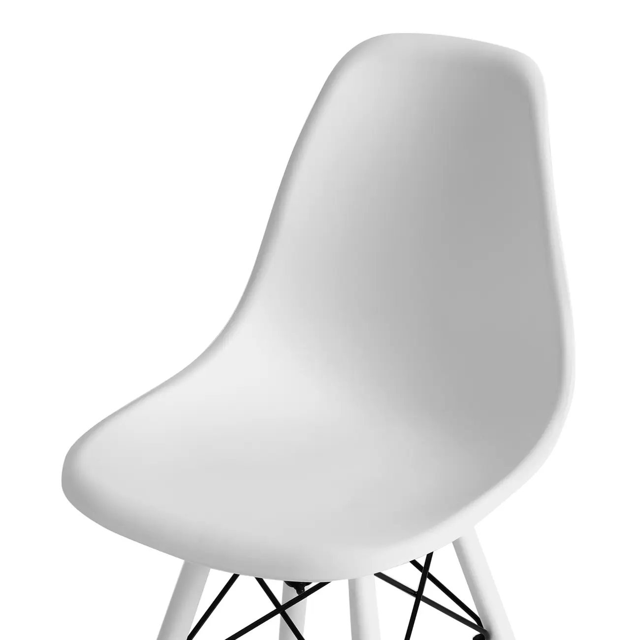 CADEIRA DE JANTAR EASY COLOR - BRANCO/BRANCO - Foto 6