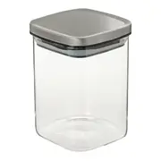 POTE HERMÉTICO 800 ML GIALLE BORO - INCOLOR/PRATA - Foto 2