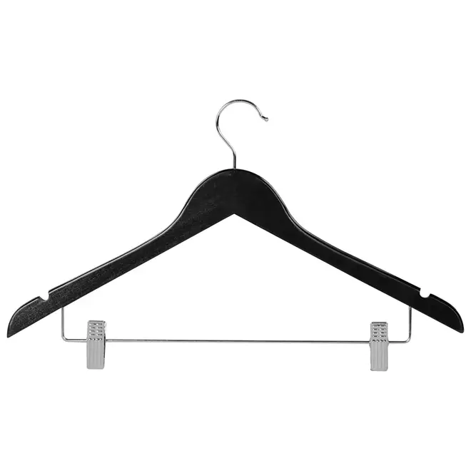 CABIDE TAILLEUR COM PRENDEDOR LAR - PRETO - Foto 1