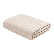 COLCHA SOLTEIRO 1,60 M X 2,40 M TELLURIDE - OFF WHITE - Foto 1