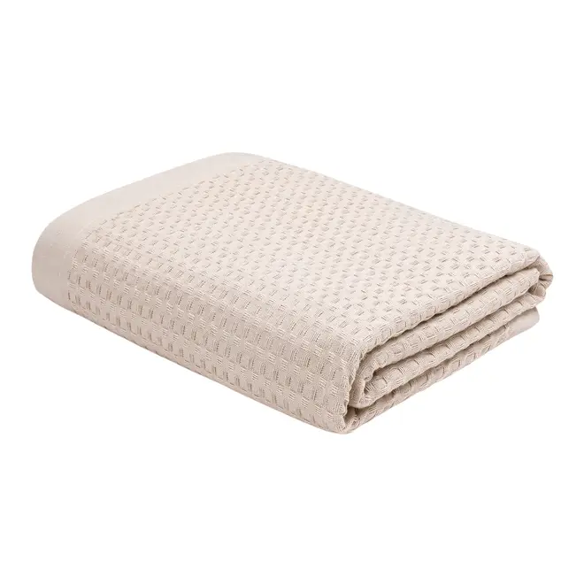 COLCHA SOLTEIRO 1,60 M X 2,40 M TELLURIDE - OFF WHITE - Foto 1