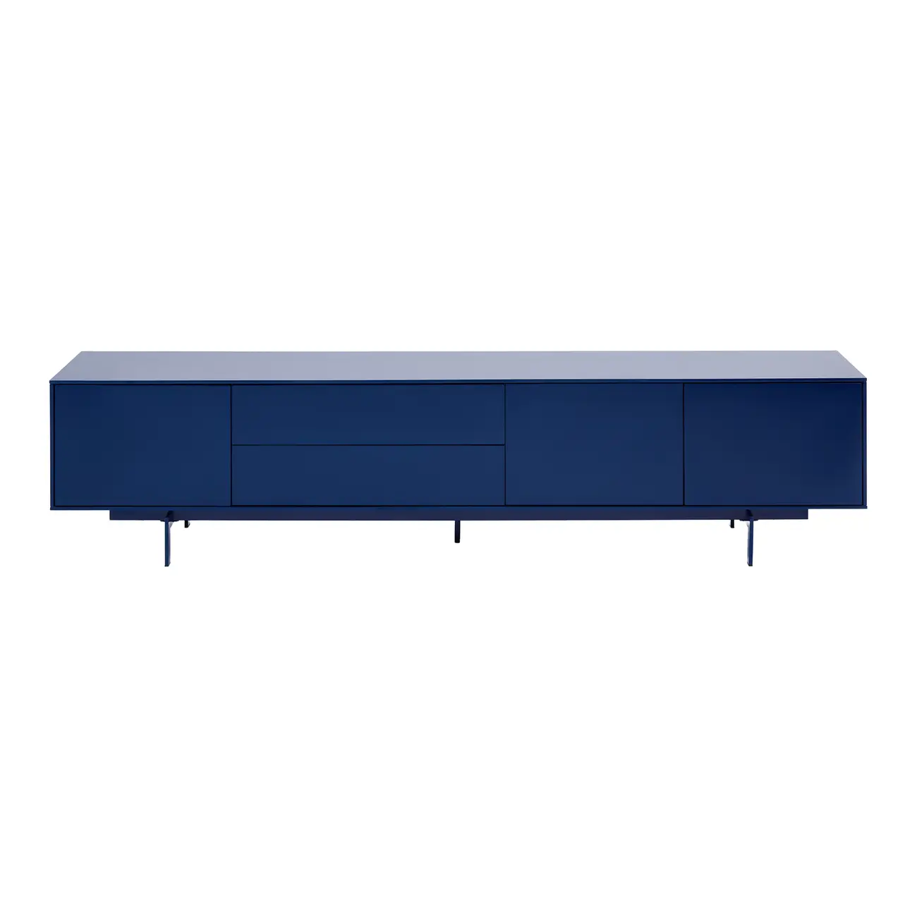 RACK 3 PORTAS/2 GAVETAS 2,08 M X 45 CM MONOLITH - LAZULITE - Foto 1
