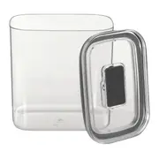 POTE HERMÉTICO RETANGULAR 1,5 L KEEP FRESH - INCOLOR/KONKRET - Foto 3