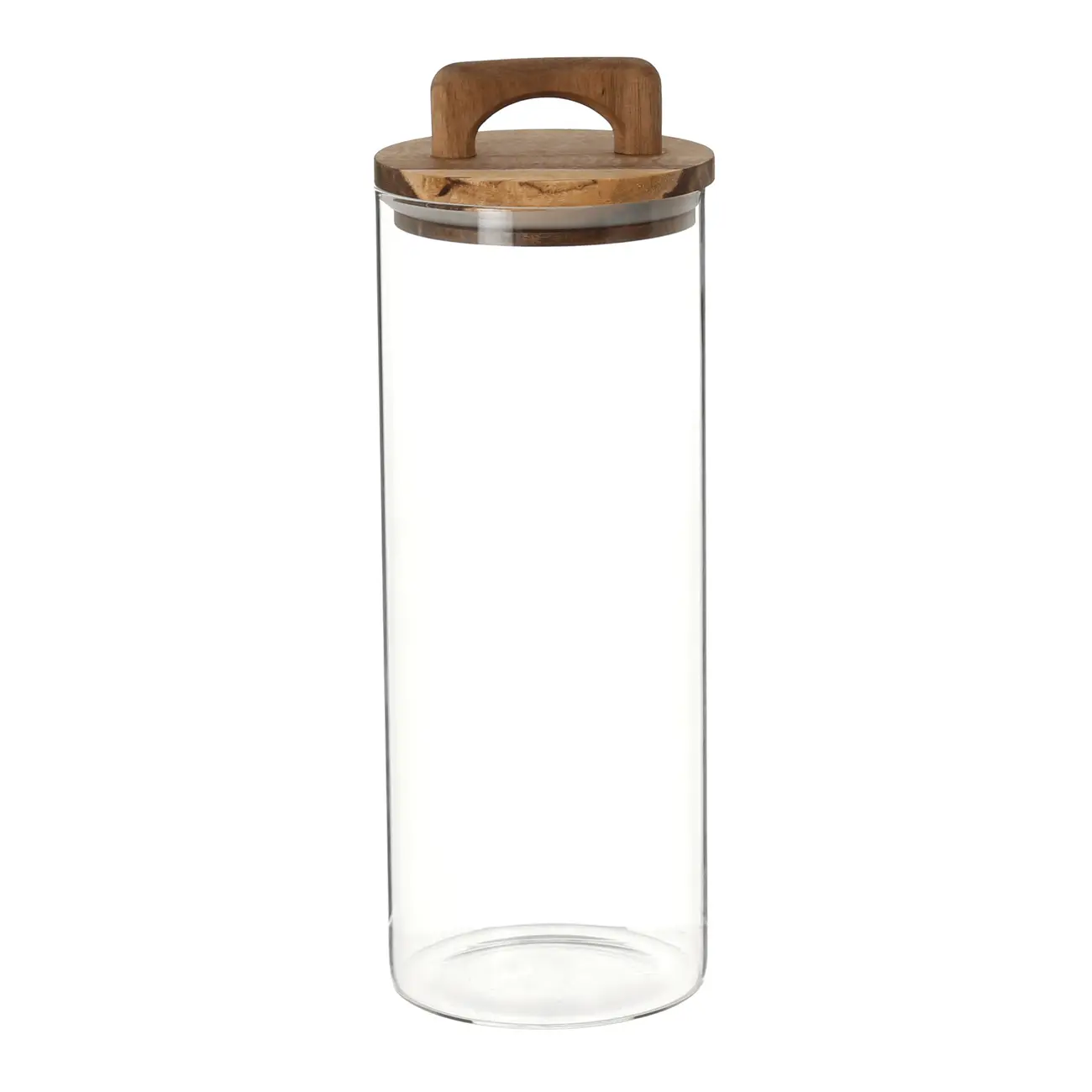 POTE HERMÉTICO 1,7 L ACÁCIA - ACÁCIA/INCOLOR - Foto 1