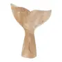 ADORNO 13 CM MARAÚ TAIPU CAUDA - BRANCO/PAULOWNIA - Foto 2