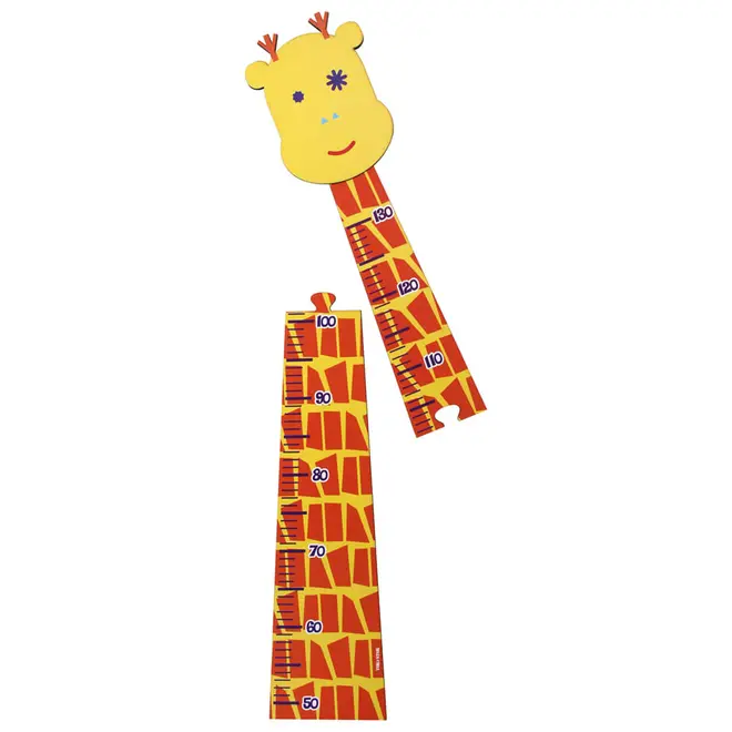 RÉGUA INFANTIL 130 CM ANIMADINHOS - AMARELO/CORES FUSION - Foto 2
