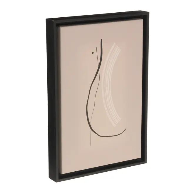 QUADRO 20 CM X 30 CM DANCING II - PRETO/MULTICOR - Foto 2