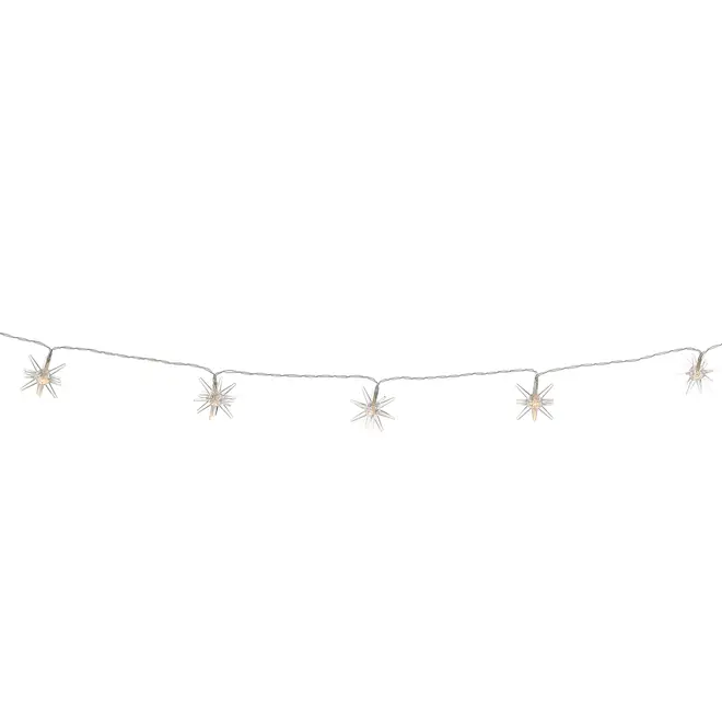 CORDÃO LED ESTRELA FINE FESTIVITY 1,35 M - INCOLOR/OURO - Foto 3