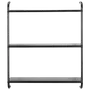 ESTANTE DE PAREDE 83 CM X 97 CM WALL TECH - PRETO/PRETO - Foto 1