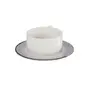 XÍCARA CAFÉ 50 ML SALINA I - BRANCO/AZUL - Foto 31