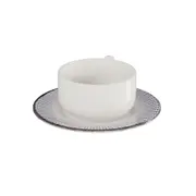 XÍCARA CAFÉ 50 ML SALINA I - BRANCO/AZUL - Foto 31