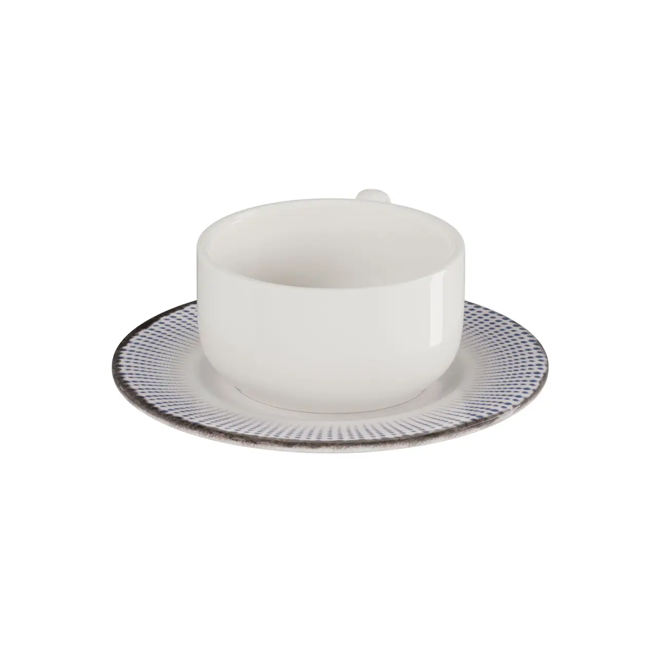 XÍCARA CAFÉ 50 ML SALINA I - BRANCO/AZUL - Foto 31