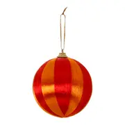 KIT COM 4 PINGENTES BOLAS COLORFUN XMAS - SORBET DE MANGA/VERMELHO - Foto 3