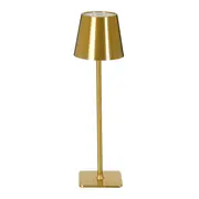 LUMINÁRIA DE MESA LED RECARREGÁVEL KROM - OURO - Foto 1