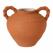 VASO 20 CM TORCER POR VOCÊ - TERRACOTA - Foto 2