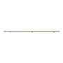 SUPORTE PARA CORTINA EXTENSÍVEL 1,20 M/2,10 M 28 MM SUPINO - OURO VELHO - Foto 2