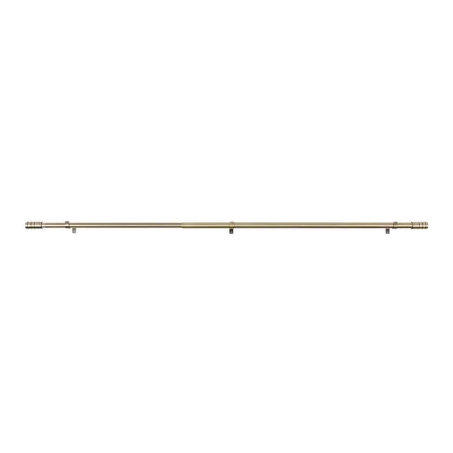 SUPORTE PARA CORTINA EXTENSÍVEL 1,20 M/2,10 M 28 MM SUPINO - OURO VELHO - Foto 2