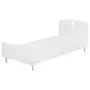 MY LITTLE LOVE CAMA SOLTEIRO 88 CM - BRANCO/NATURAL WASHED - Foto 1
