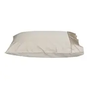 JOGO DE CAMA KING 4 PEÇAS HIGH-SATIN - BEGE - Foto 9
