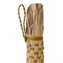 VASSOURA DECORATIVA ACARI - FIBRA CLARA/AMARELO - Foto 7