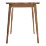 MESA 1 GAVETA 1,30 M X 65 CM SKAND - CAJUEIRO JAPONÊS - Foto 4