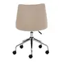 CADEIRA HOME OFFICE DANDY I - CROMADO/BEGE - Foto 5