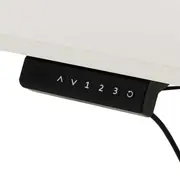 MESA REGULÁVEL ELÉTRICA 1,20 M X 60 CM ERGO - BRANCO/BRANCO - Foto 8