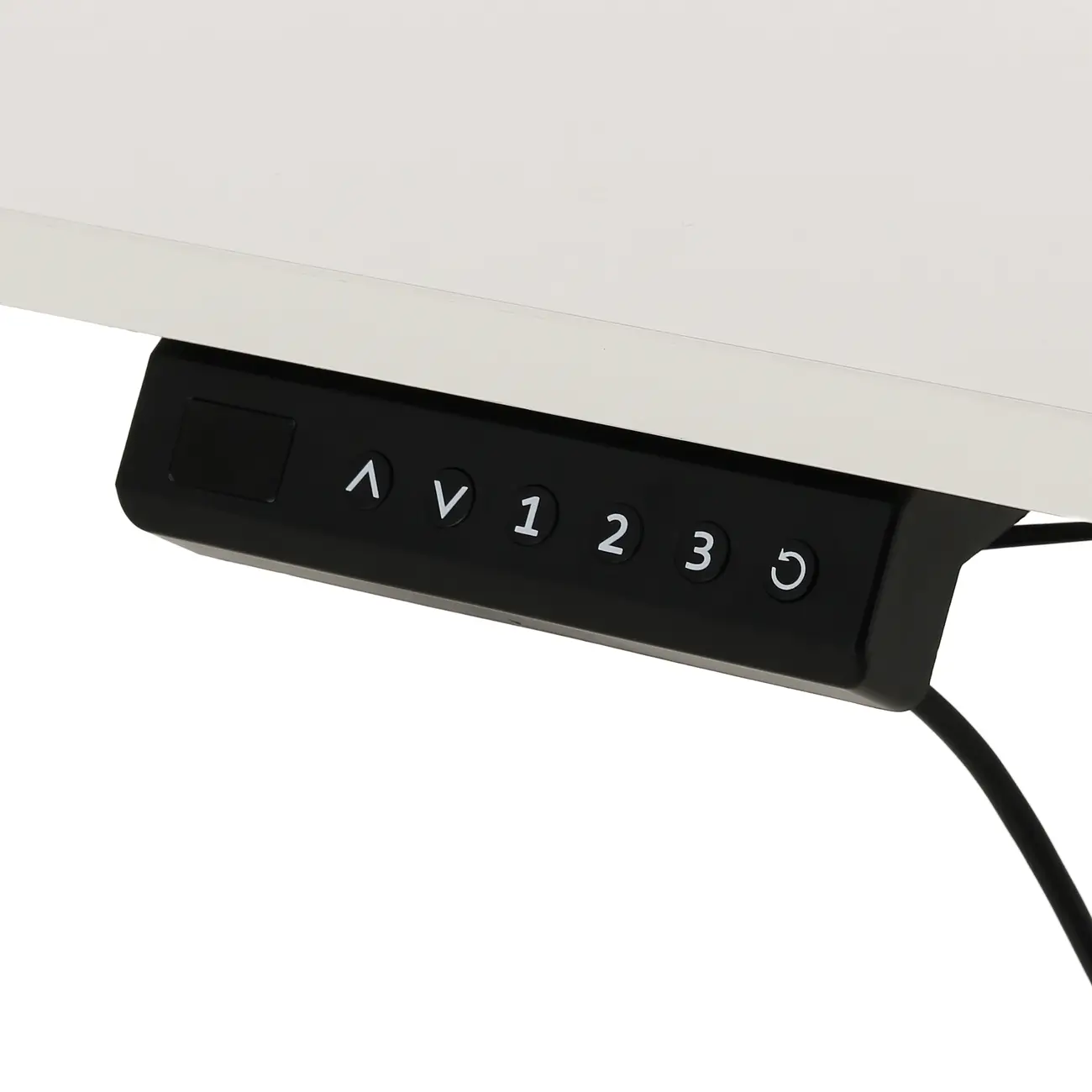 MESA REGULÁVEL ELÉTRICA 1,20 M X 60 CM ERGO - BRANCO/BRANCO - Foto 8