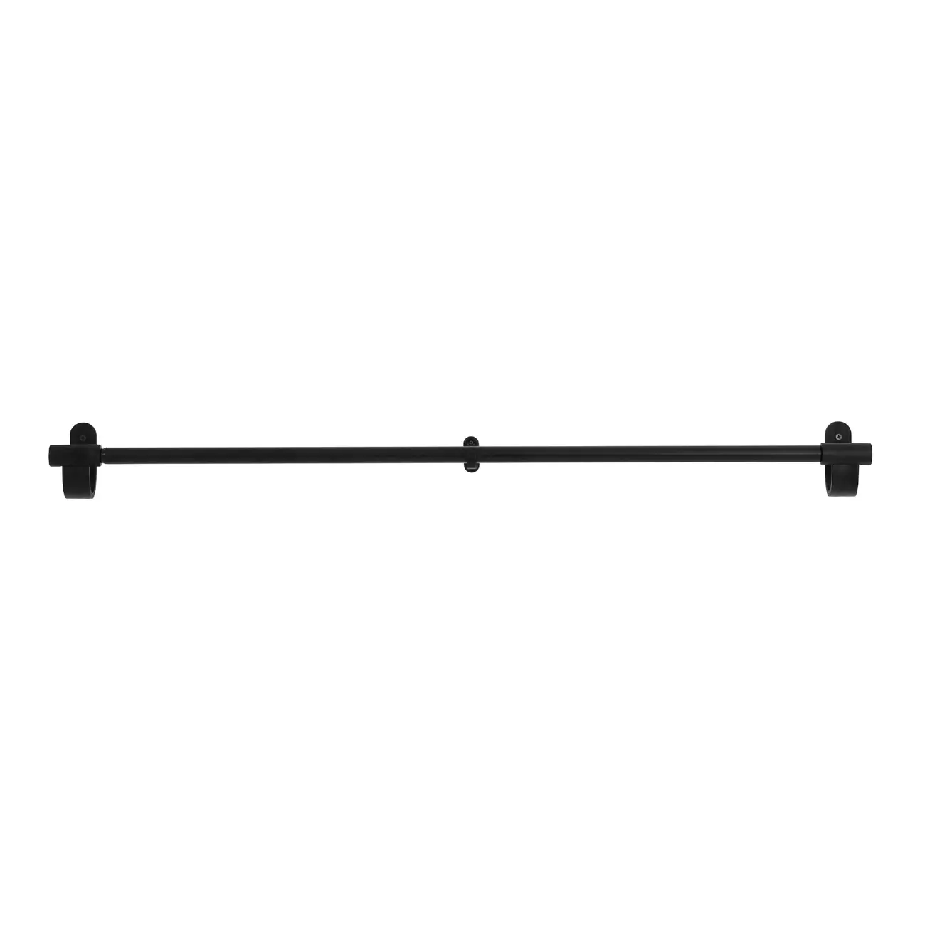 SUPORTE PARA CORTINA EXTENSÍVEL 107-305 11 MM BELLWOOD - PRETO/EBANIZADO - Foto 2