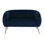 GALAXY BLUE/OURO - SOFÁ 2 LUGARES MARGOT